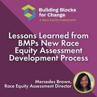 Lessons learned from BMPs new race equity assessment development process