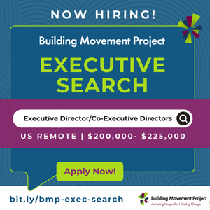 Building Movement Project’s Executive Search