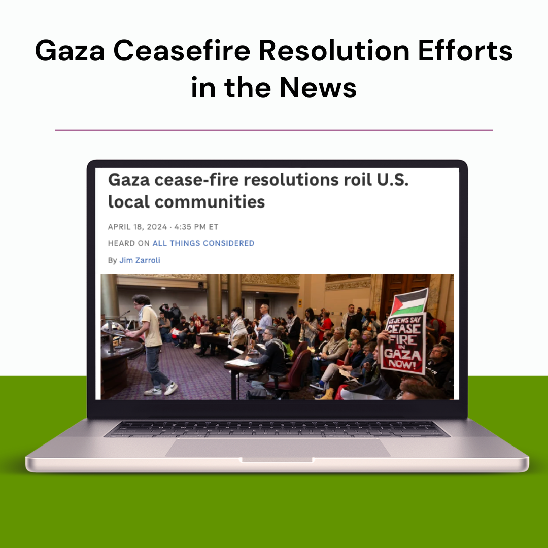 Gaza cease-fire resolutions roil U.S. local communities