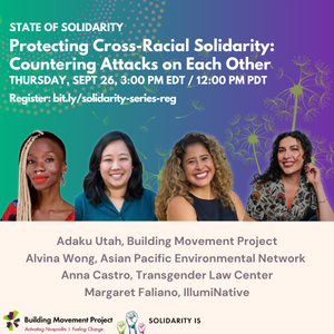 Protecting Cross-Racial Solidarity: Countering Attacks on Each Other