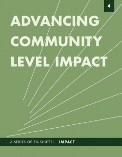 Advancing Community Level Impact Cover